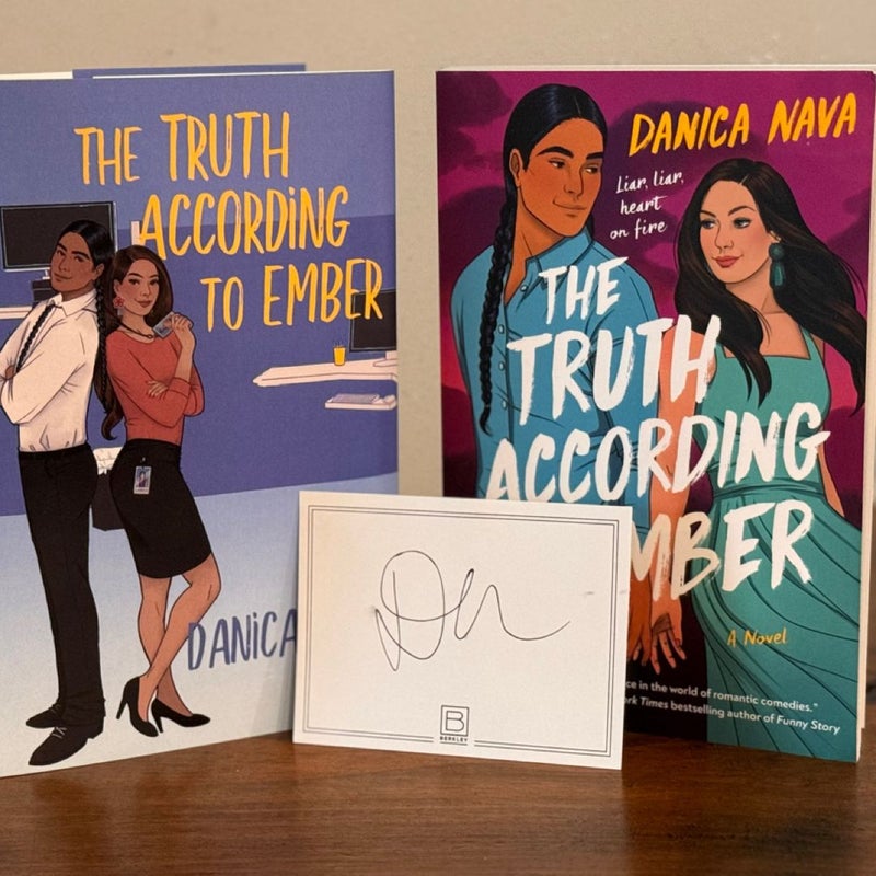 The Truth According to Ember - Signed Bookplate - Foxglove Romance