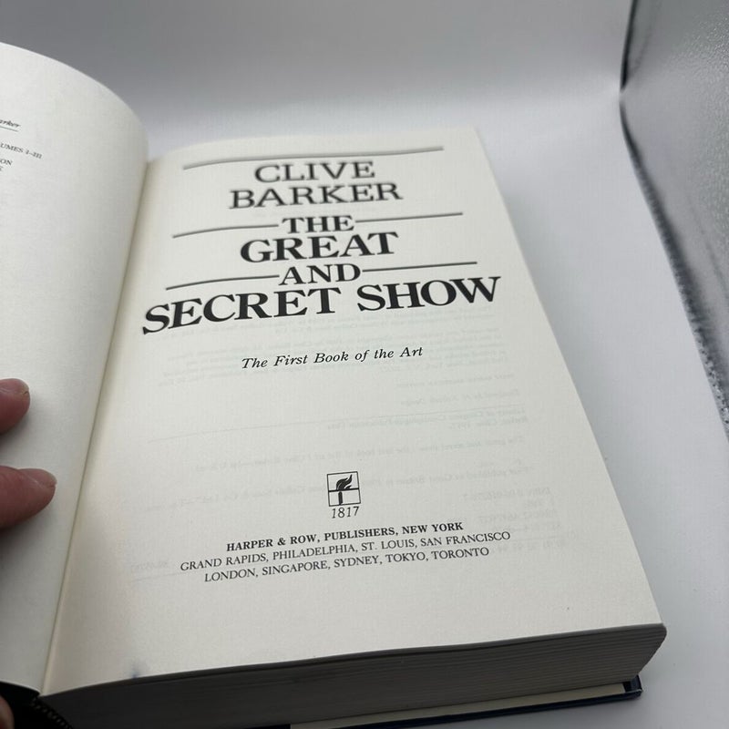 The Great and Secret Show (1st US Ed 1st print)