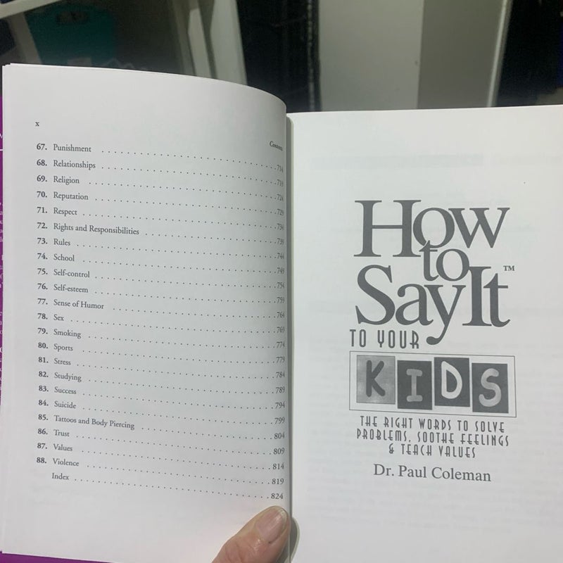 The Big Book Of How To Say It KIDS