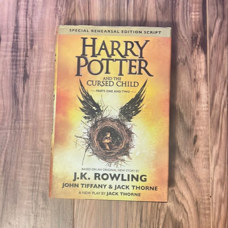 Harry Potter and the Cursed Child Parts One and Two (Special Rehearsal Edition Script)