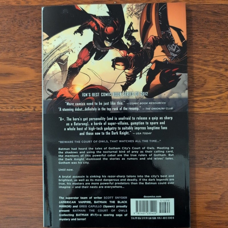Batman Court of Owls New 52