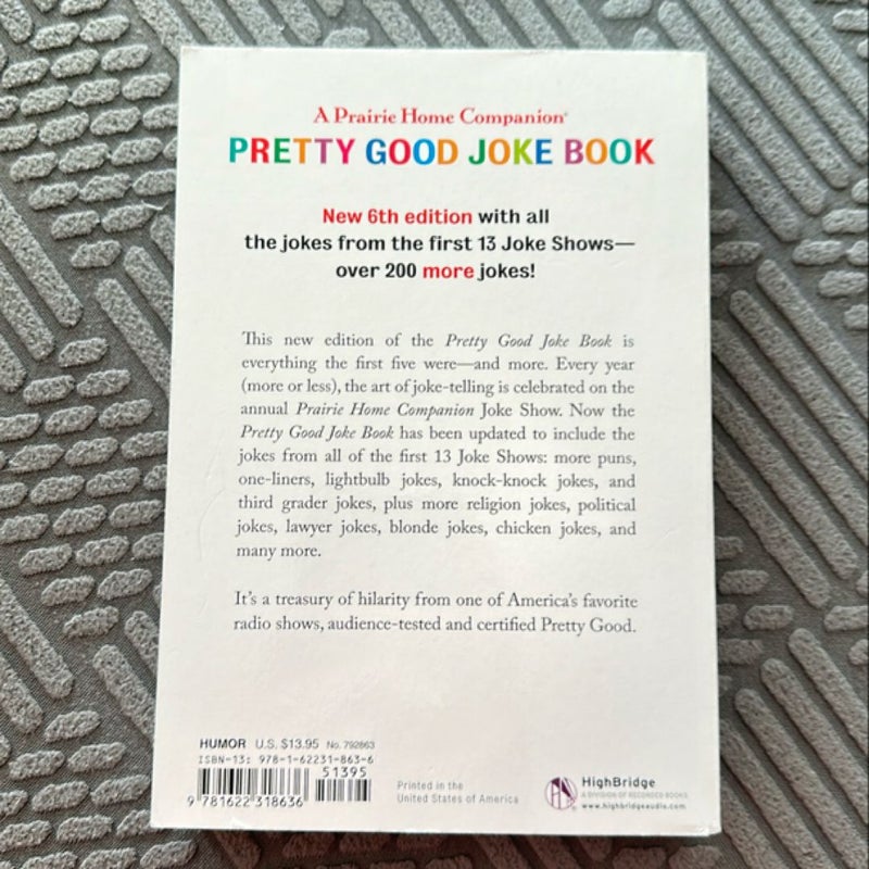 Pretty Good Joke Book