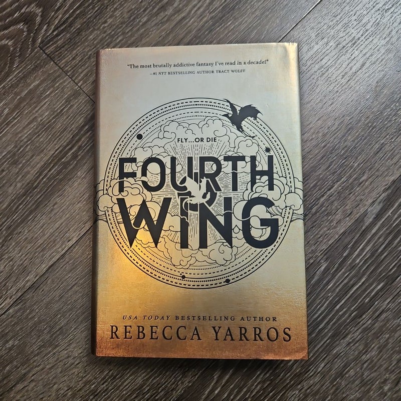 Fourth Wing (first edition, sprayed edges)