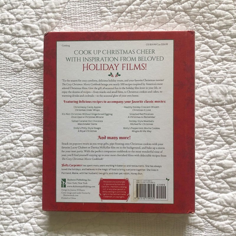 The Cozy Christmas Movie Cookbook