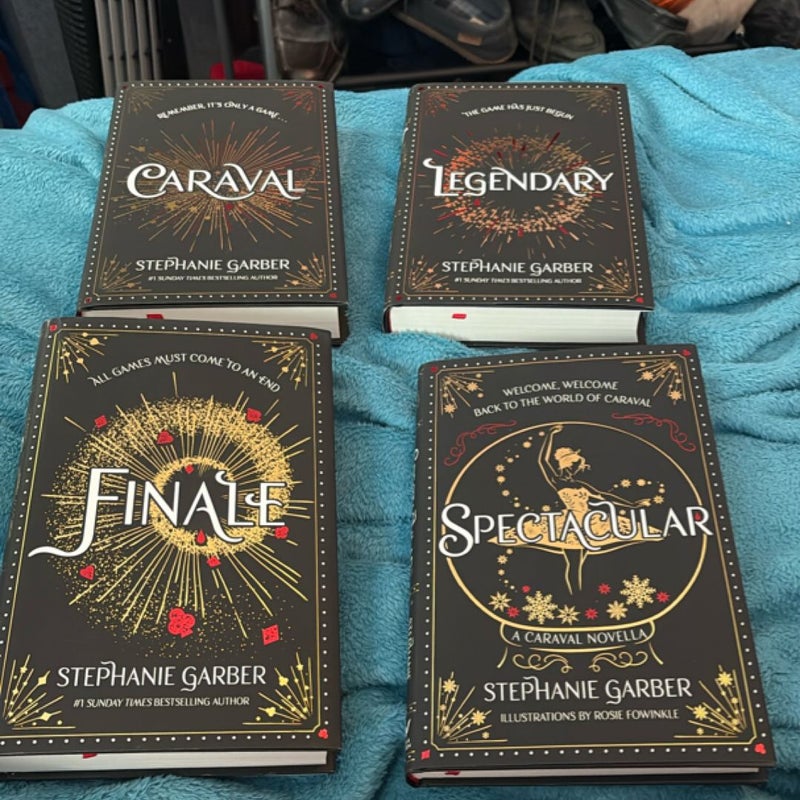 Caraval Set -Waterstones Exclusive 