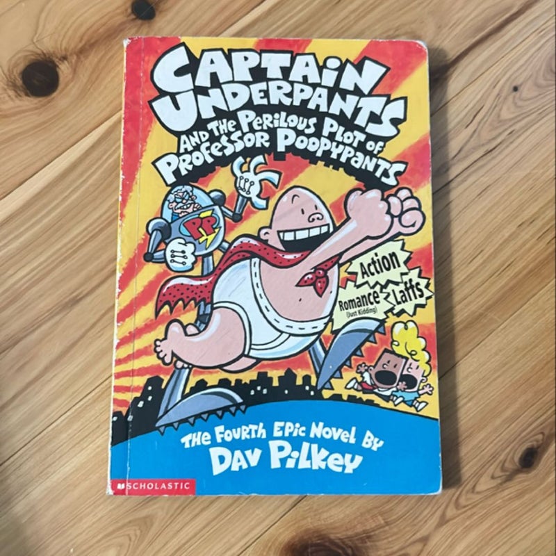 Captain Underpants and the Perilous Plot of Professor Poopypants