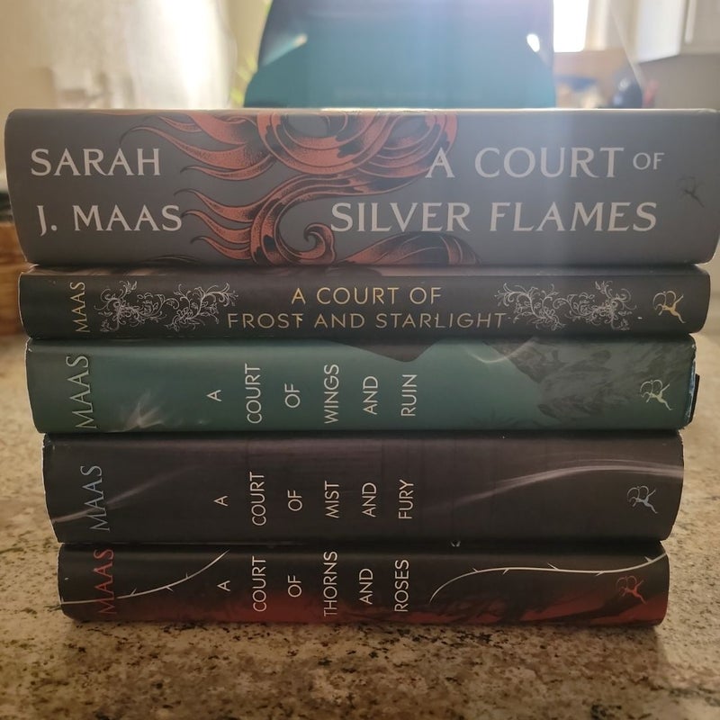 ACOTAR original artwork Hardcover set.