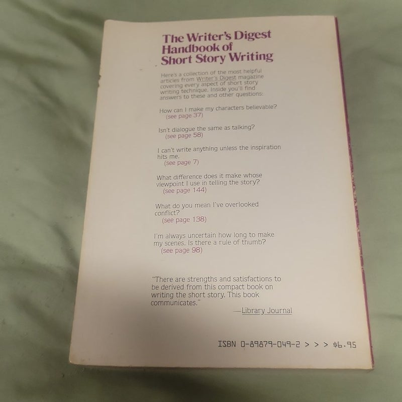 The Writer's Digest Handbook of Short Story Writing