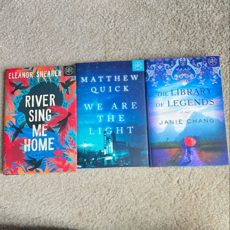 We Are the Light, River Sing Me Home, The Library of Legends **BOTM bundle**