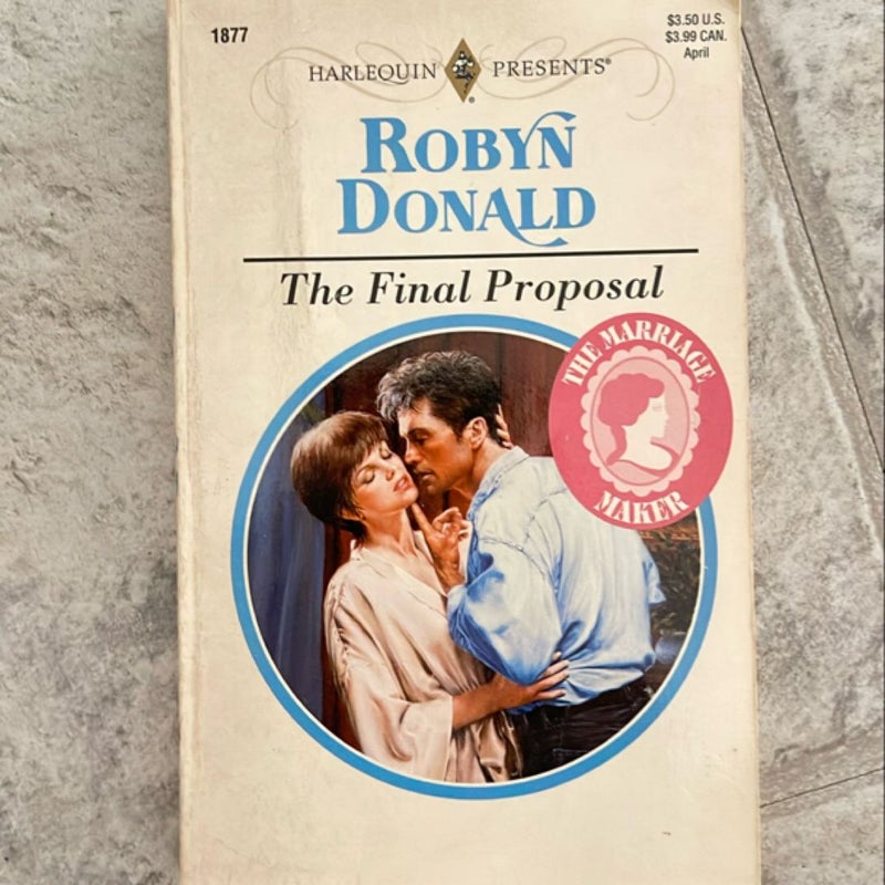 The Final Proposal 