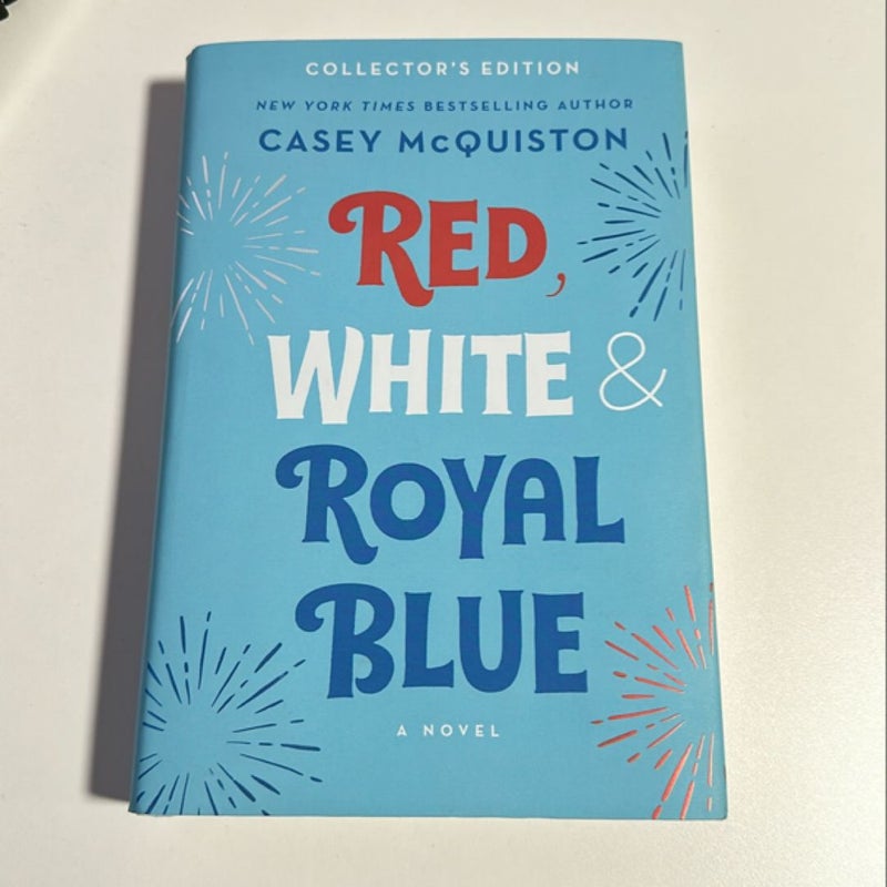 Red, White and Royal Blue: Collector's Edition Signed