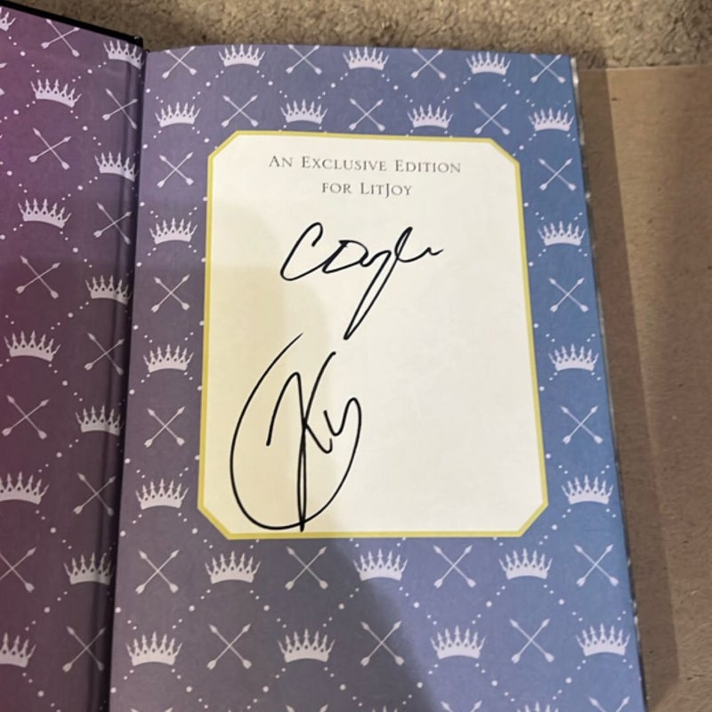 Litjoy Crate “Cursed Crowns” - signed exclusive 