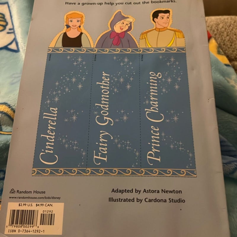 Vintage 90s Cinderella coloring book 