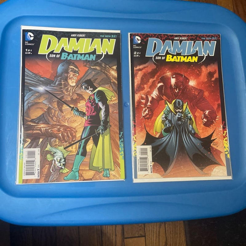 Damian Son Of Batman (2013 DC) complete set 1-4