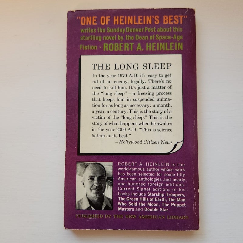 Robert Heinlein Book Bundle; Methuselah's Children, Friday, Revolt in 2100, & The Door into Summer