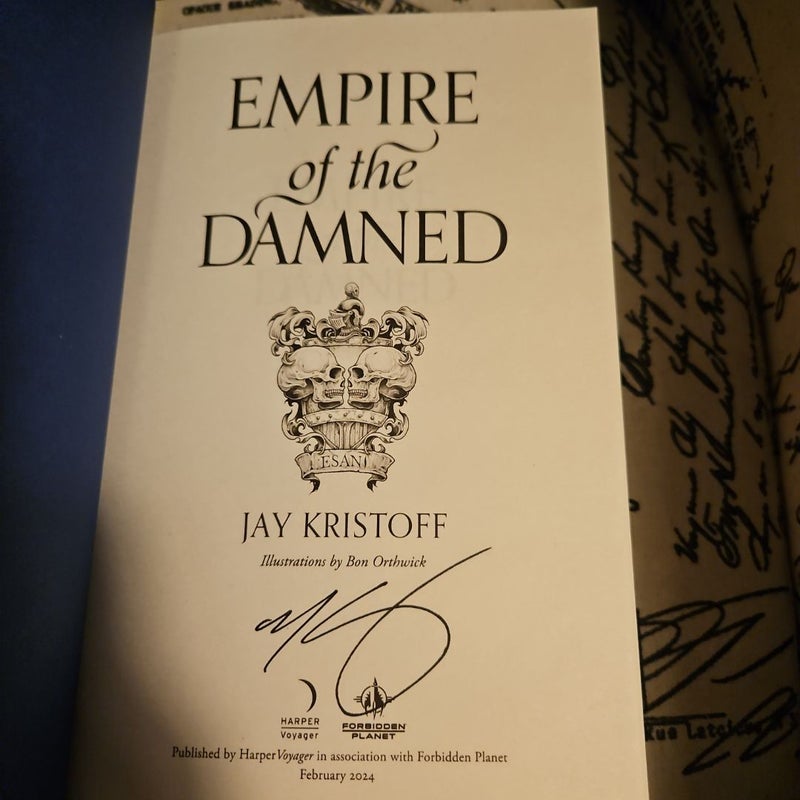 Empire of the Damned *Signed Forbidden Planet Edition*