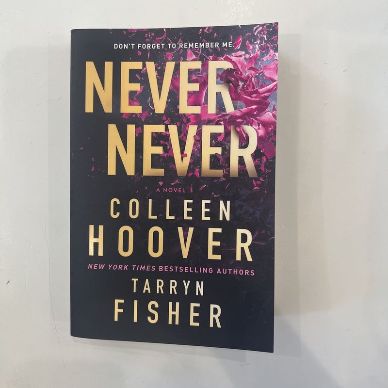 Never Never - by Colleen Hoover & Tarryn Fisher (Paperback)