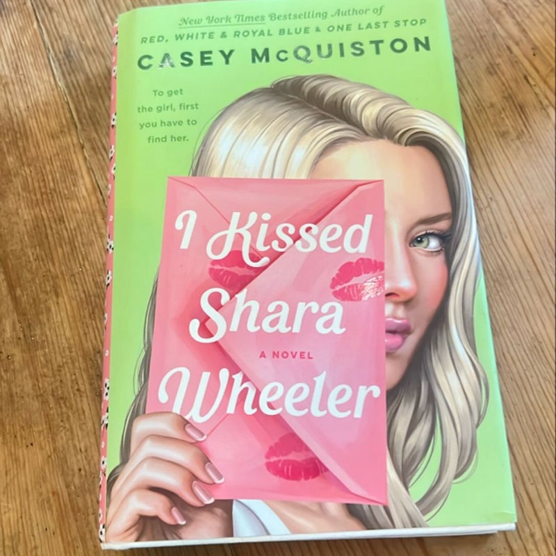 I Kissed Shara Wheeler - first edition 