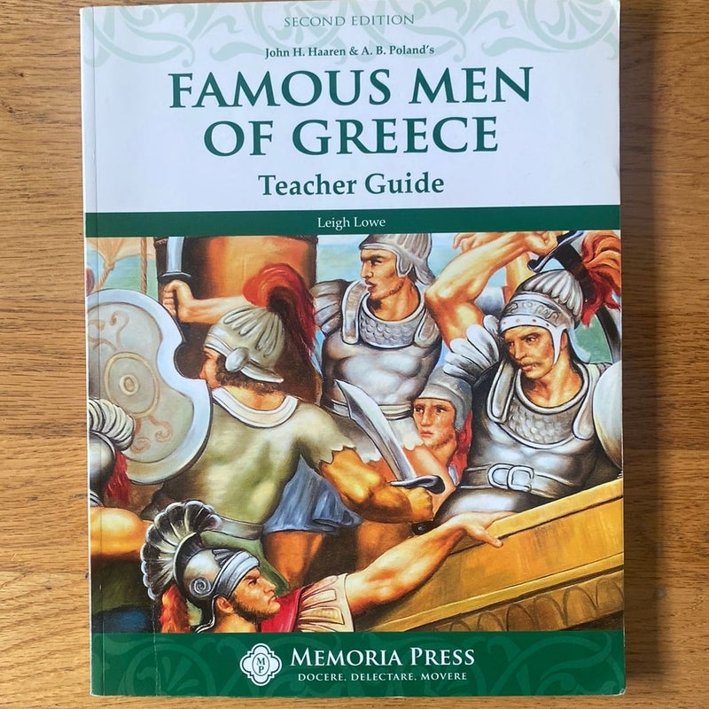 Famous Men of Greece Teacher Guide