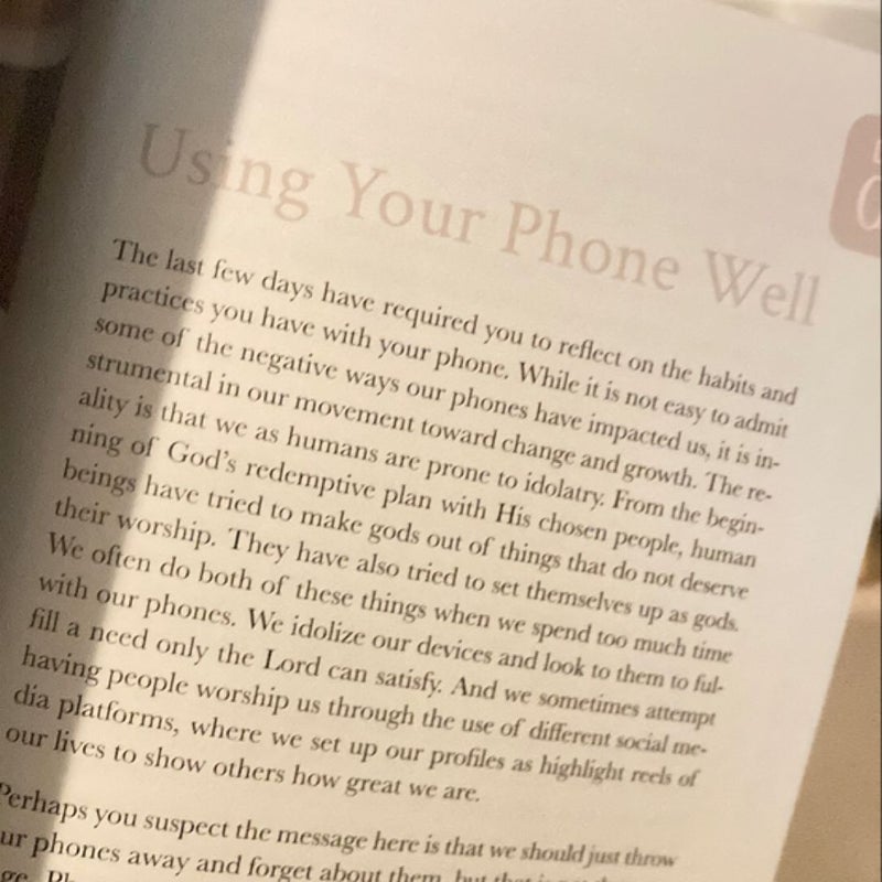 Redeeming Your Phone Time Booklet