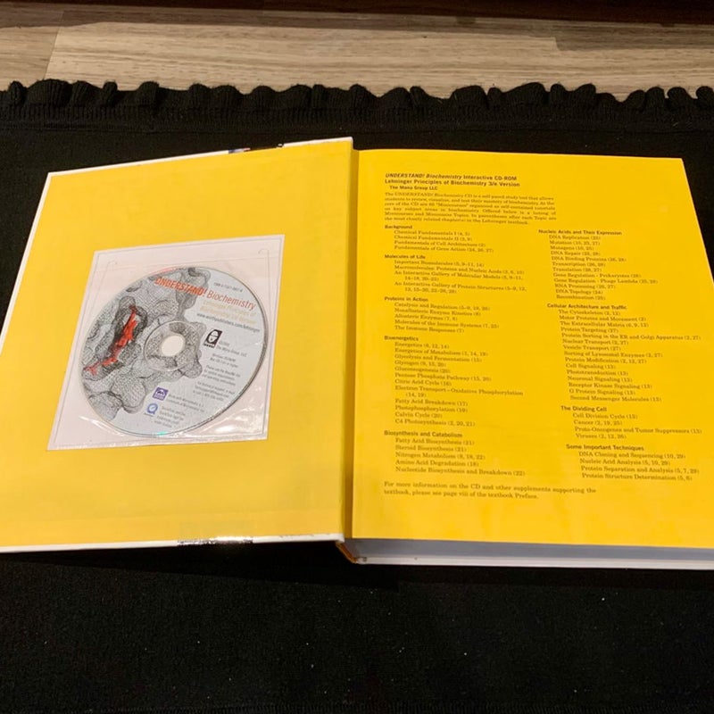 Lehninger Principles of Biochemistry (Third Edition)