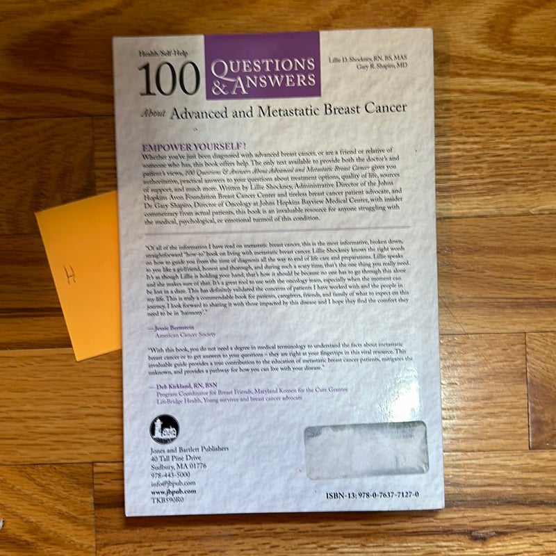 100 Questions - Breast Cancer 