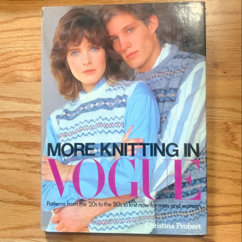 More Knitting in Vogue