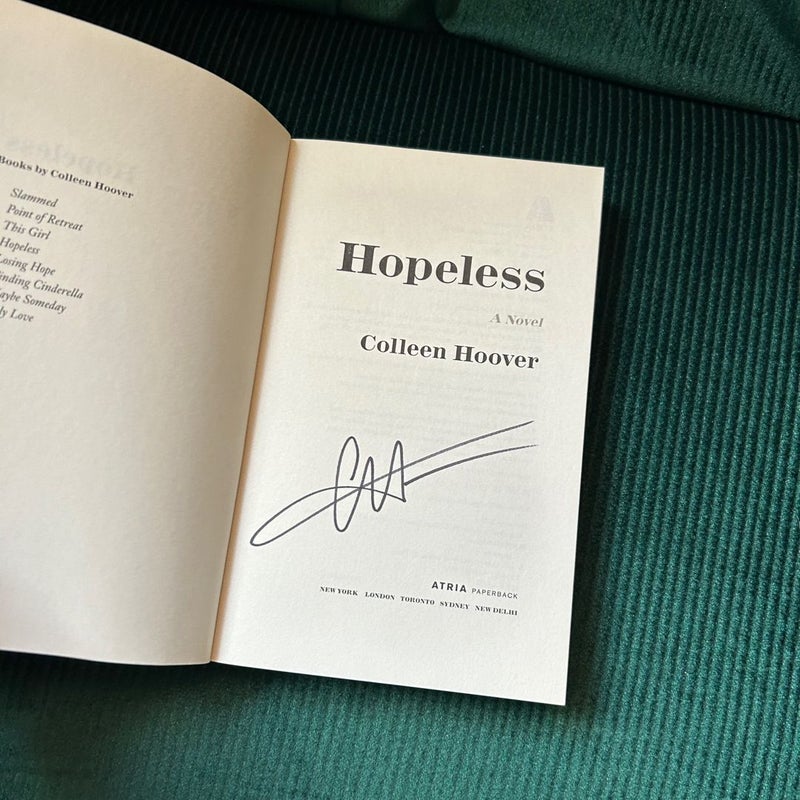 SIGNED Hopeless