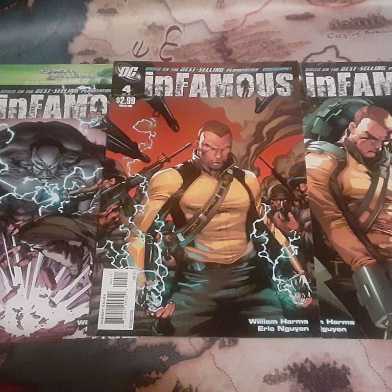 Infamous DC Comics lot 4,5,6 2011 