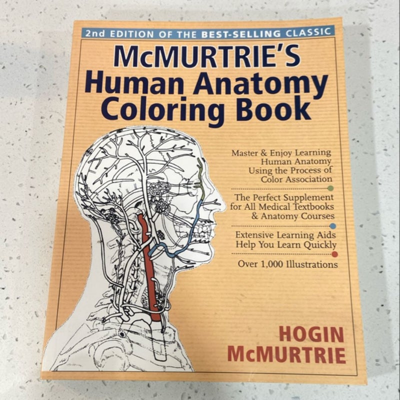 McMurtrie's Human Anatomy Coloring Book