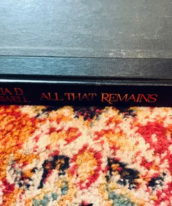 All That Remains - Patricia Cornwell, HC No DJ
