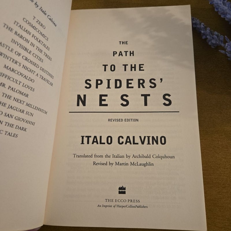 The Path to the Spiders' Nests
