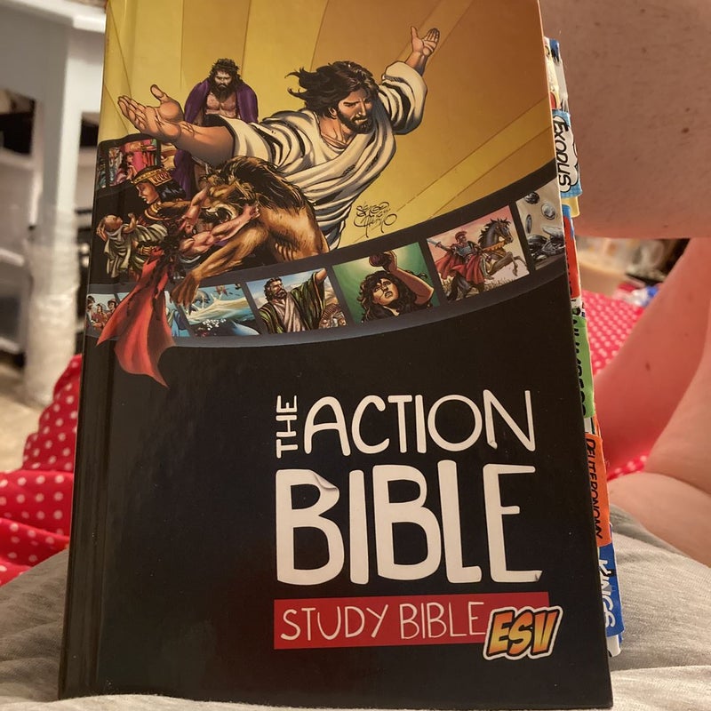 The Action Bible Study Bible ESV (Hardcover)