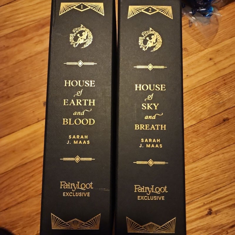 Crescent city book 1 and 2 fairyloot