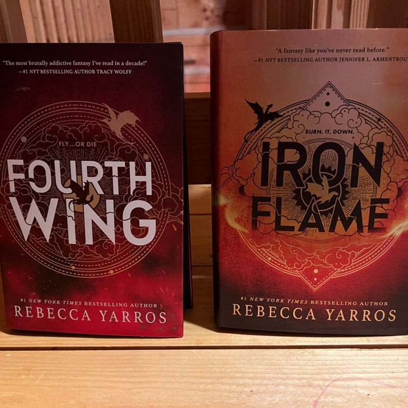 Fourth Wing & Iron Flame 