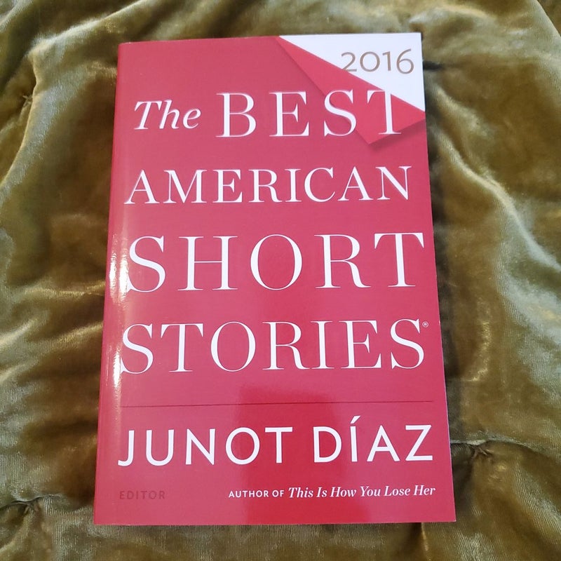 The Best American Short Stories 2016