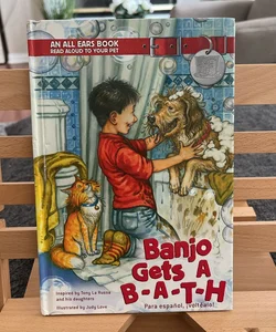 Banjo gets a Bath