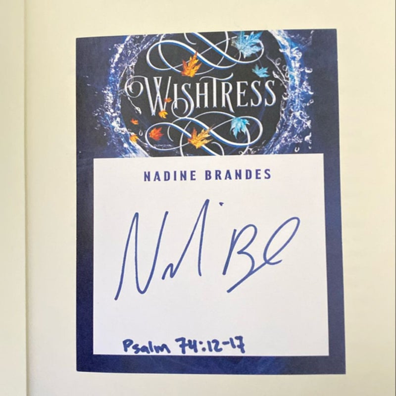 Wishtress (SIGNED BOOKPLATE)  