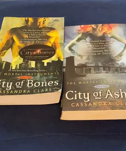 City Of Bones & City Of Ashes: Mortal Instruments #1 & 2