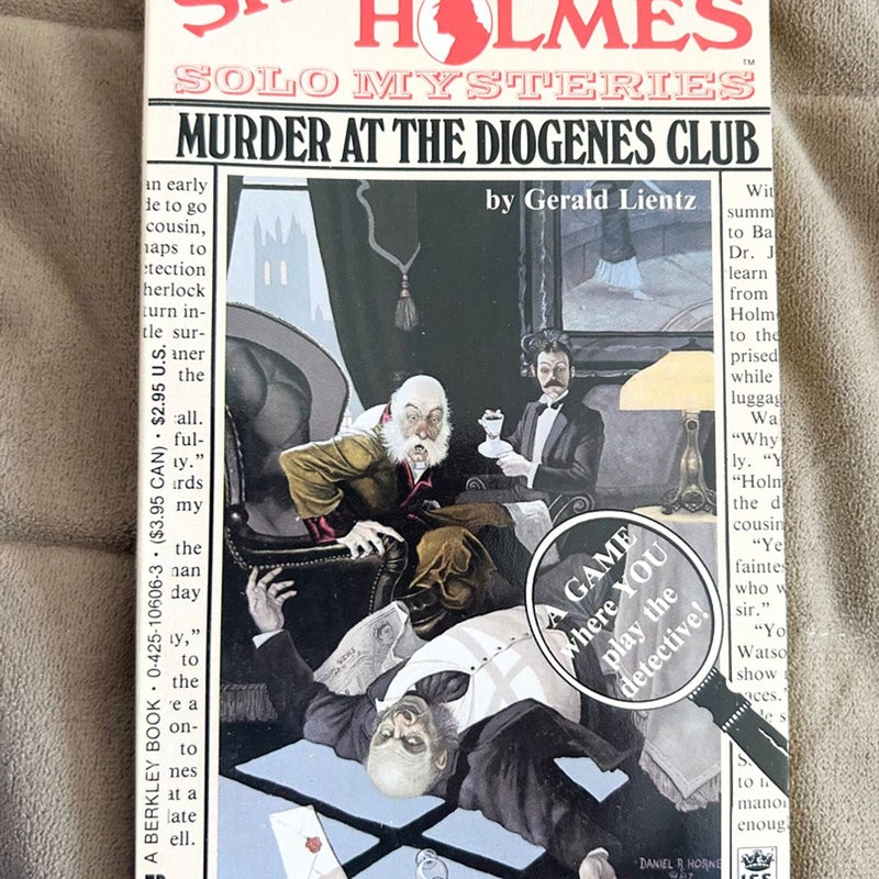 Murder at the Diogenes Club