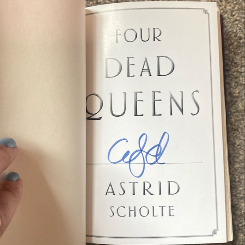 Four Dead Queens - signed 