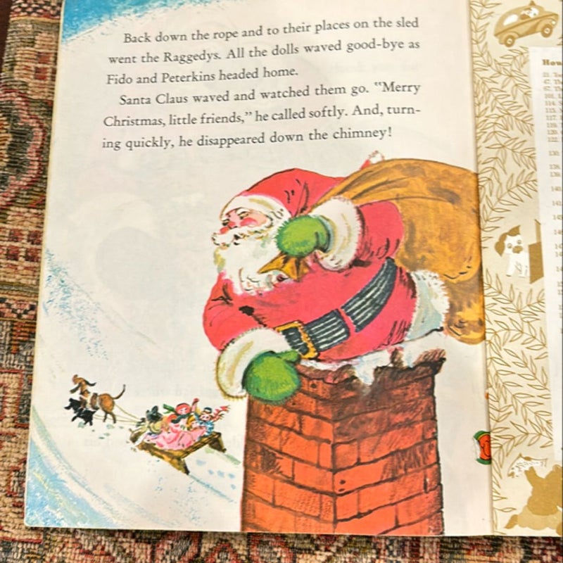 Raggedy Ann and Andy Help Santa Claus