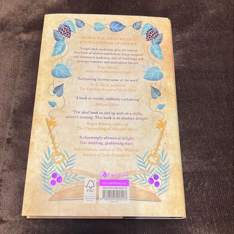 Fairyloot “Emily Wilde’s Encyclopaedia of Faeries” - signed exclusive 