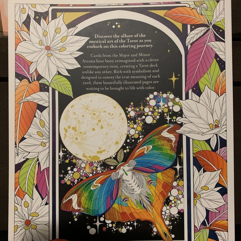 Tarot Coloring Book 