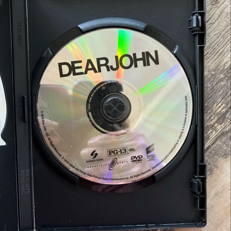 Dear John Book and DVD