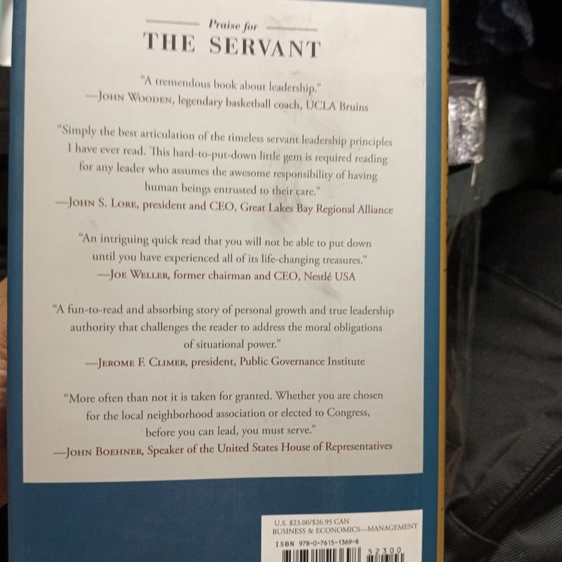 The Servant by James C. Hunter, Hardcover | Pangobooks