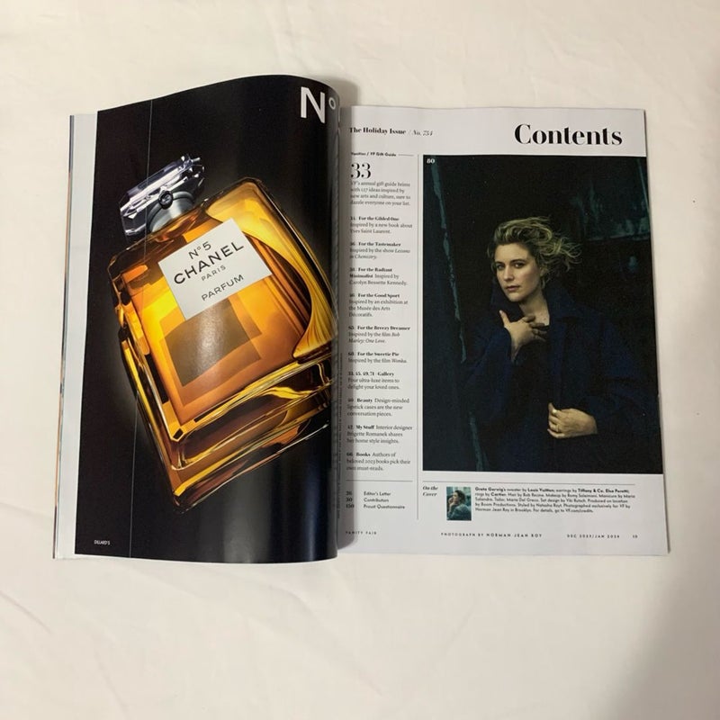 Vanity Fair Greta Gerwig “The Unstoppable” Issue 12 23/24 Magazine+ Perfume Insert 