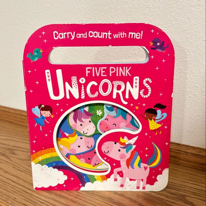 Five Pink Unicorns