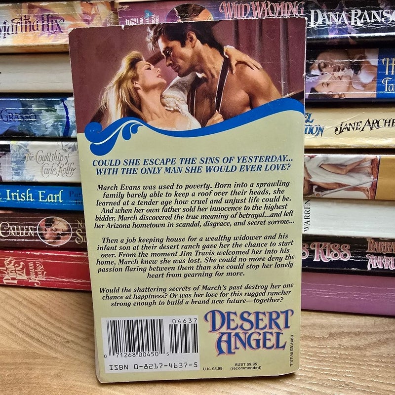 Desert Angel - CLINCH COVER- Zebra Heartfire Romance