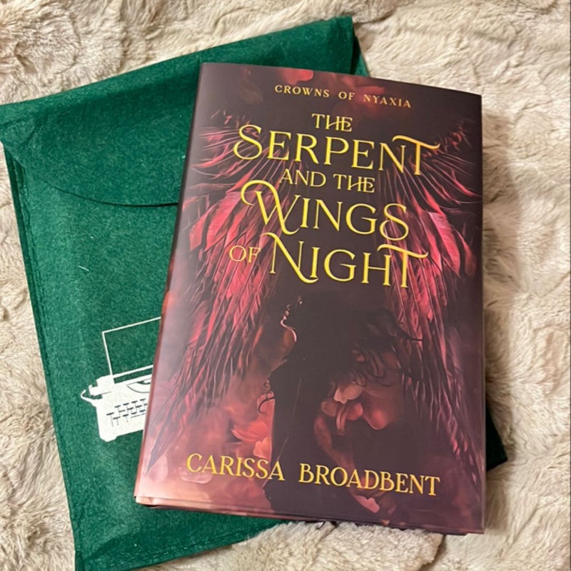 Bookish Box- Dec. 2023 The Serpent and the Wings of Night